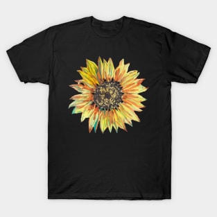 Big beautiful watercolor sunflower T-Shirt